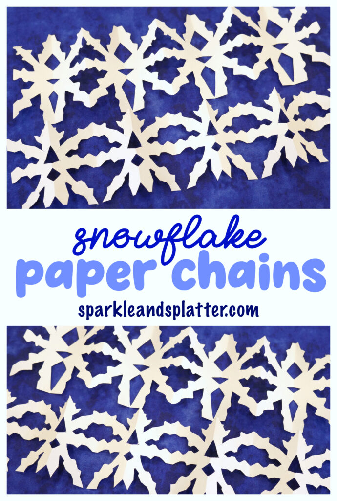 Paper Snowflake Chains