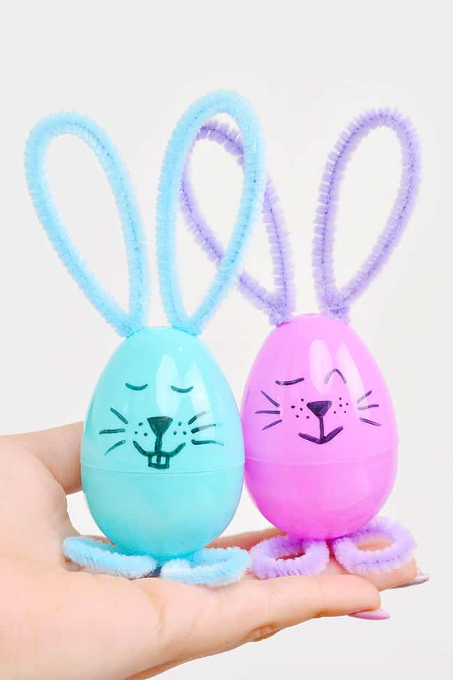 Plastic Easter Egg Crafts