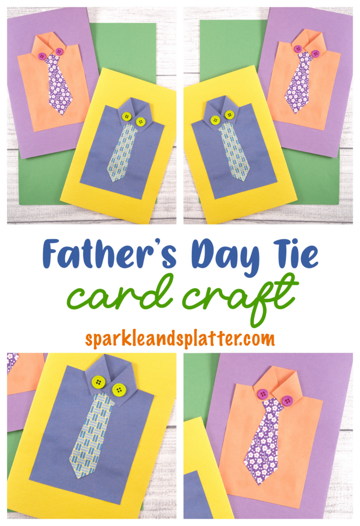 Father's Day Tie Card Craft