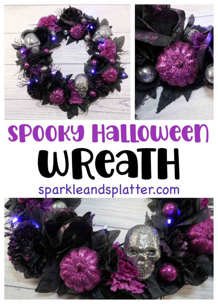 Spooky Halloween Wreath Craft
